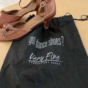 Very Fine Copper Rhinestone - 2 inch Heel - Ballroom Dance Shoes - Size …